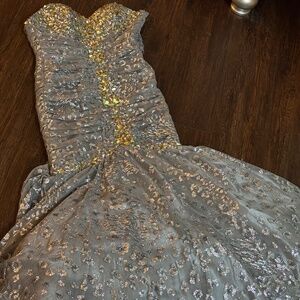 Strapless Jovani dress